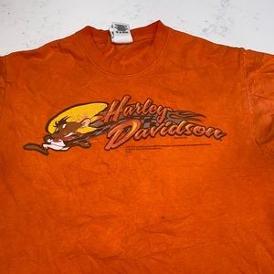 Harley Davidson Looney Tunes tee
